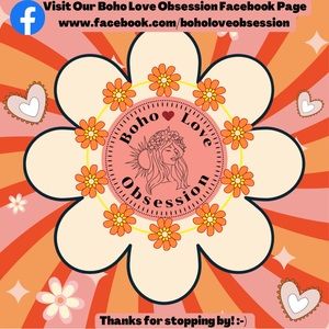 Visit Boho Love Obsession’s Facebook Page at www.facebook.com/boholoveobsession